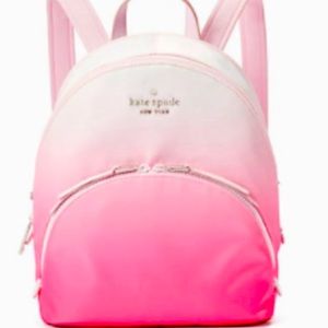 Ombré pink nylon Kate Spade backpack